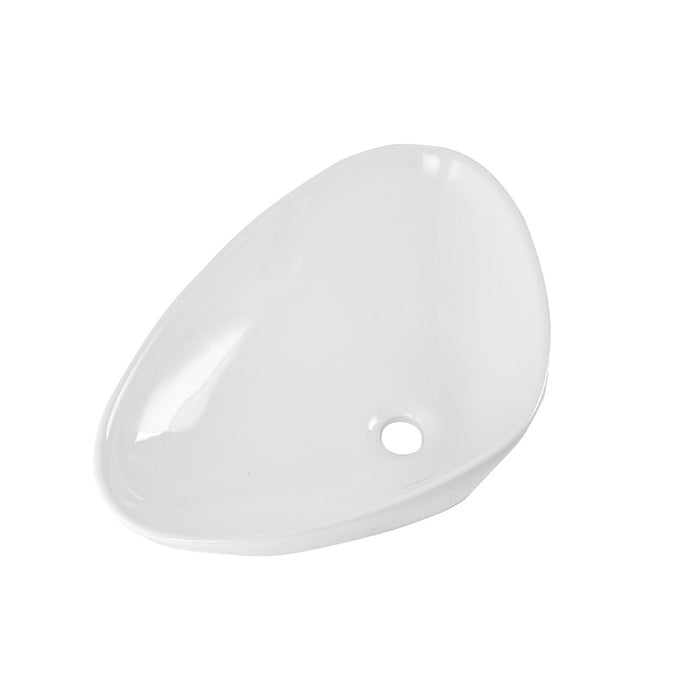Shawny White Bathroom Sink