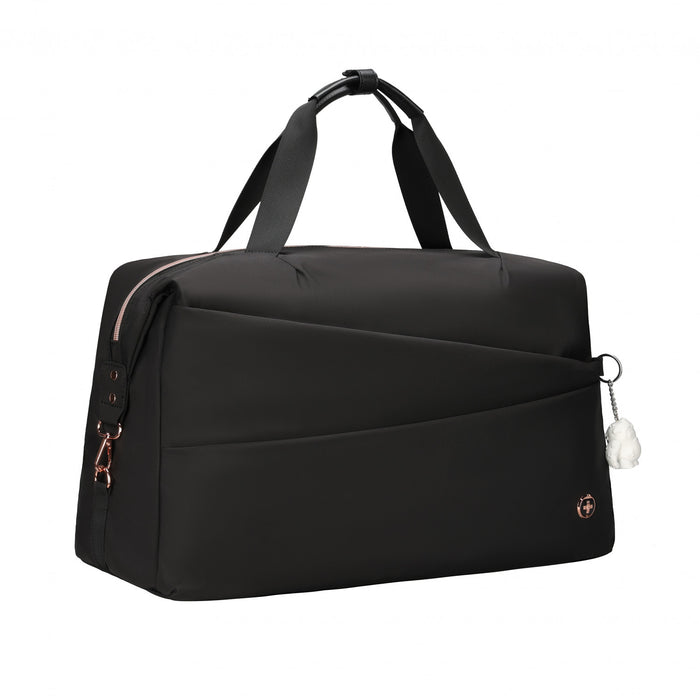 Swissdigital KATY Rose Duffel Bag – 34L, Water-Repellent, 2-Year Warranty, Eco-Friendly, Large Capacity, Travel Essential