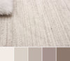Yeti Ivory/Grey Area Rug - 8'0" X 10'0"  | Carpette Yeti ivoire et grise - 8 pi 0 po x 10 pi 0 po