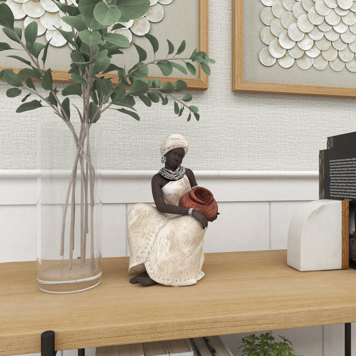 Polystyrene 10\" African Figure