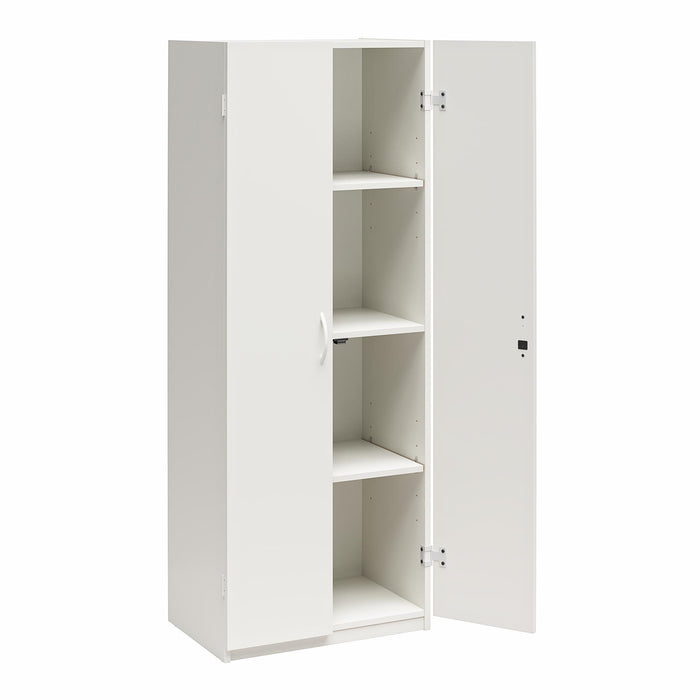Ameriwood Home 60\" 2-Door Storage Cabinet - White