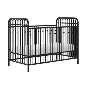 Monarch Hill Ivy Metal Baby Crib - Black