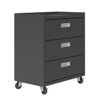 Manhattan Comfort Fortress Textured Metal 31.5