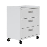 Manhattan Comfort Fortress Textured Metal 31.5