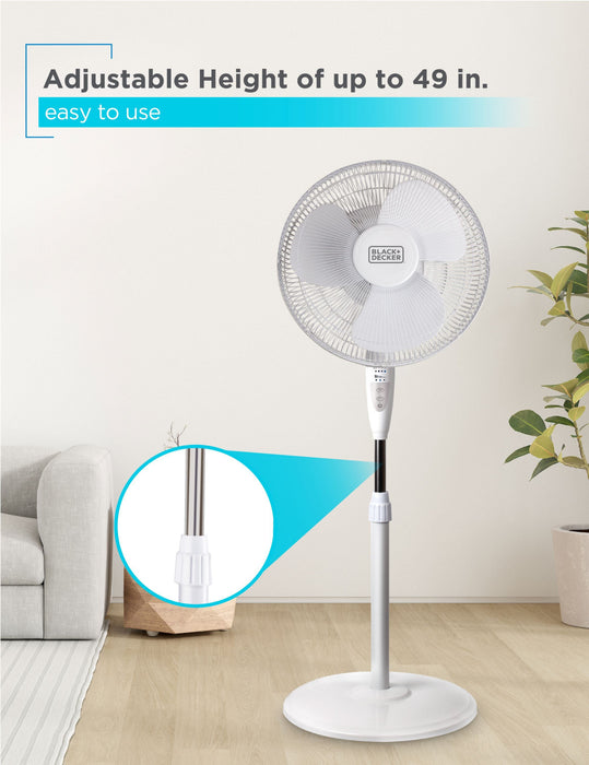 Black+Decker 16\" Stand Fan 