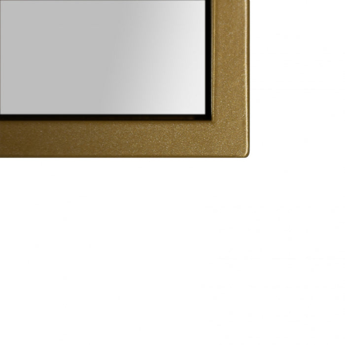 Border Gold 40\" Mirror
