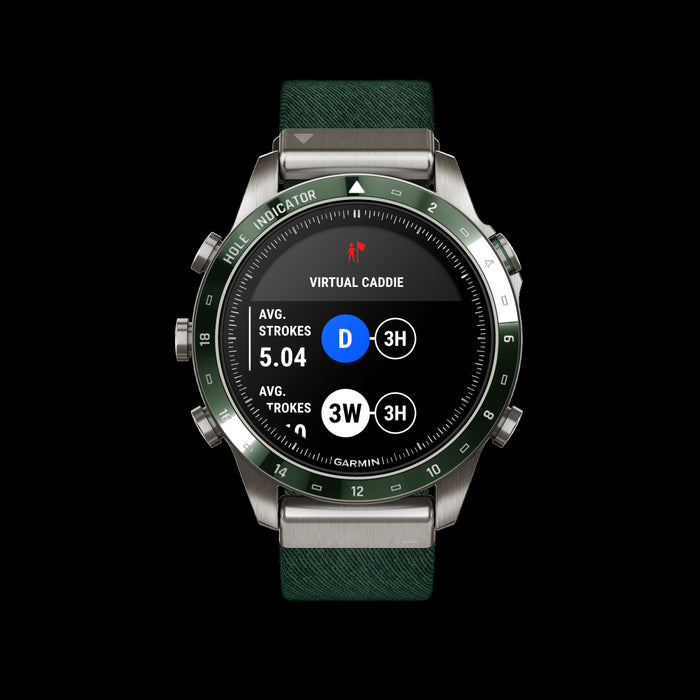 Garmin Marq® Golfer (gen 2) Luxury Smartwatch - Sailing With Amoled Display And Titanium Case