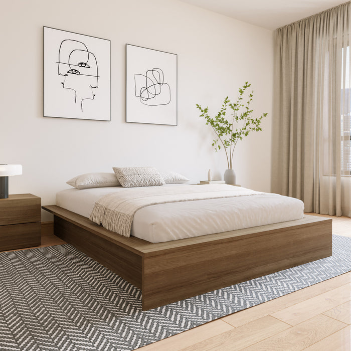 James Platform Bed Queen Bed