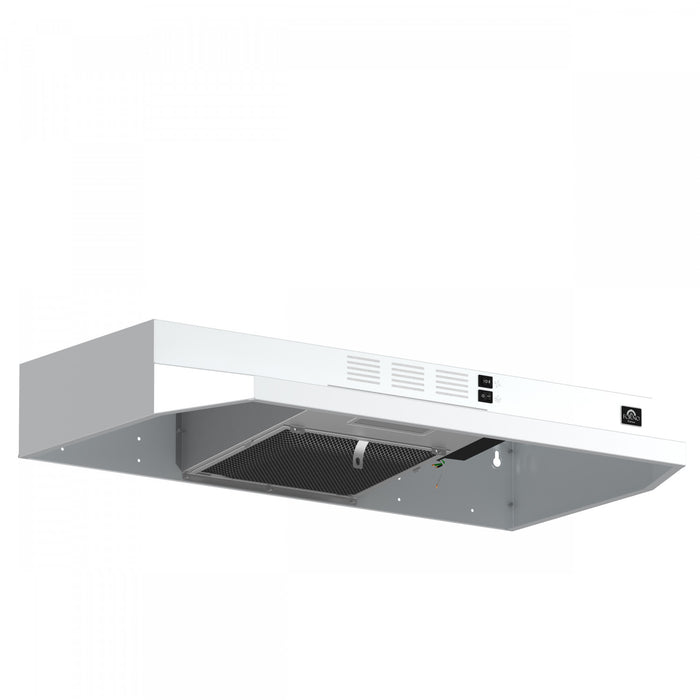 Forno Cappa 30-Inch Under Cabinet Range Hood, White-FRHUC5200-30