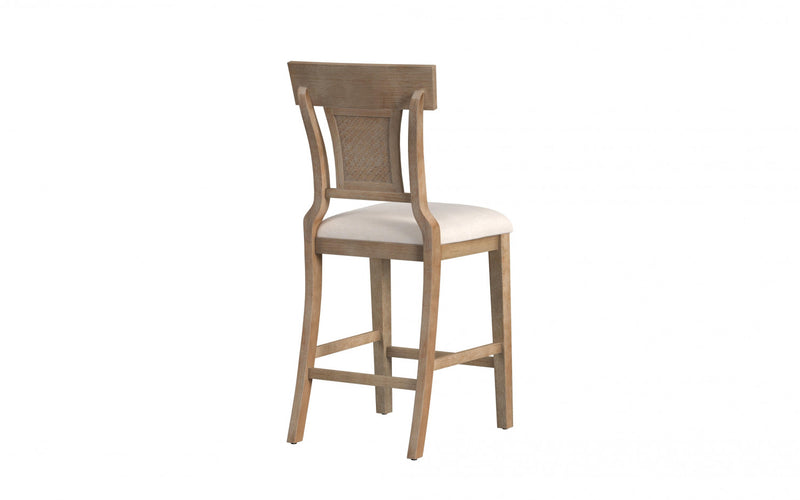Rylan Fabric Counter-Height Stool - Natural