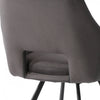 Larkin Grey Upholstered Accent Dining Chair | Chaise d'appoint de salle a manger Larkin rembourree grise