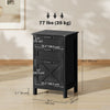 HOMCOM 3 Drawer File Cabinet Filing Cabinet for A4 Letter Size Black