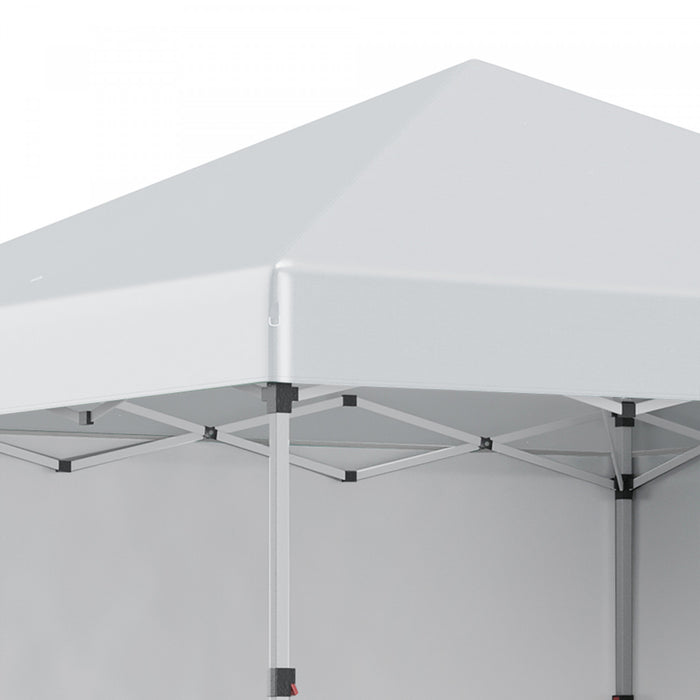 Outsunny 10' X 10' Pop Up Canopy Tent With Removable Sidewalls Carry Bag