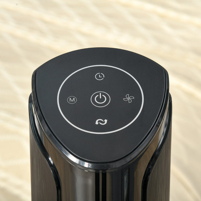 Homcom 42\" Tower Fan With 4 Wind Modes And 3 Speeds