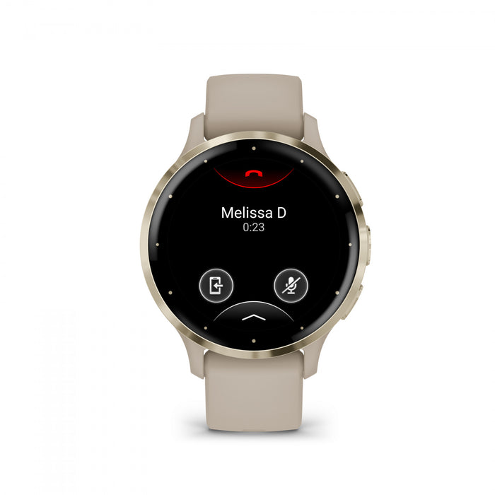 Garmin Venu® 3s Gps Smartwatch - Health Tracker W/14 Days Battery Life, 41mm - French Gray Case