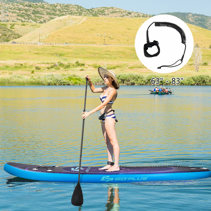 Goplus 11' Inflatable Stand Up Paddle Board Surfboard W/bag Aluminum Paddle Pump
