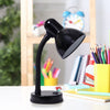 Remmer Gooseneck Desk Lamp, Onyx, 14.25"H | Remmer Lampe de bureau a col de cygne, Onyx, 14,25 po H