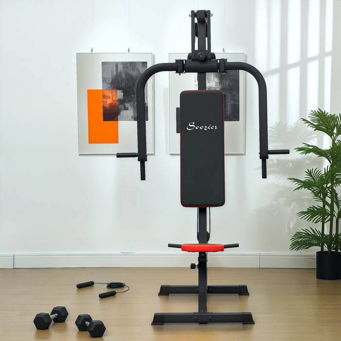 Soozier Chest Fly And Chest Press Machine For Upper Body Training