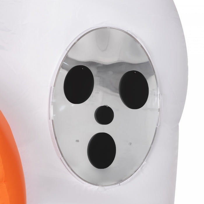 Outsunny 8ft Inflatable Halloween Ghost With Mirror Face, Led Yard Display
