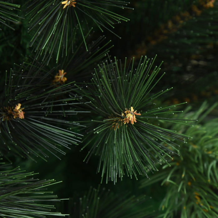 Homcom 6ft Artificial Christmas Tree With 569 Branch Tips