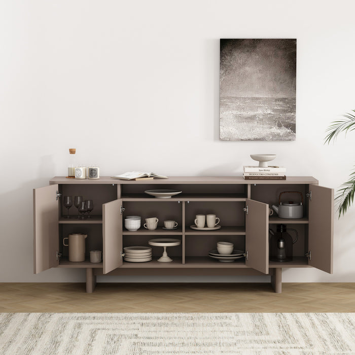 Ella Modern 71\" Sideboard in Mocha