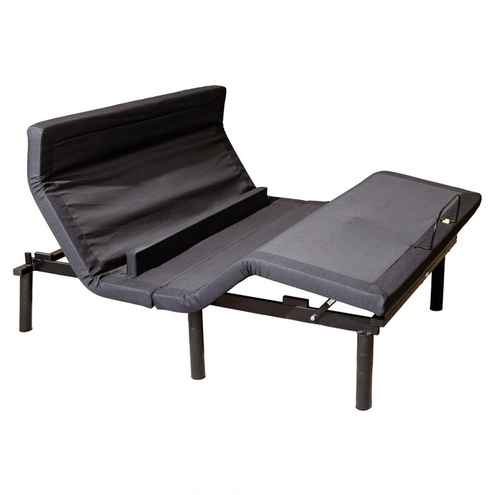 Everly Massage Adjustable Bed Base with USBs and Wireless Remote - King
