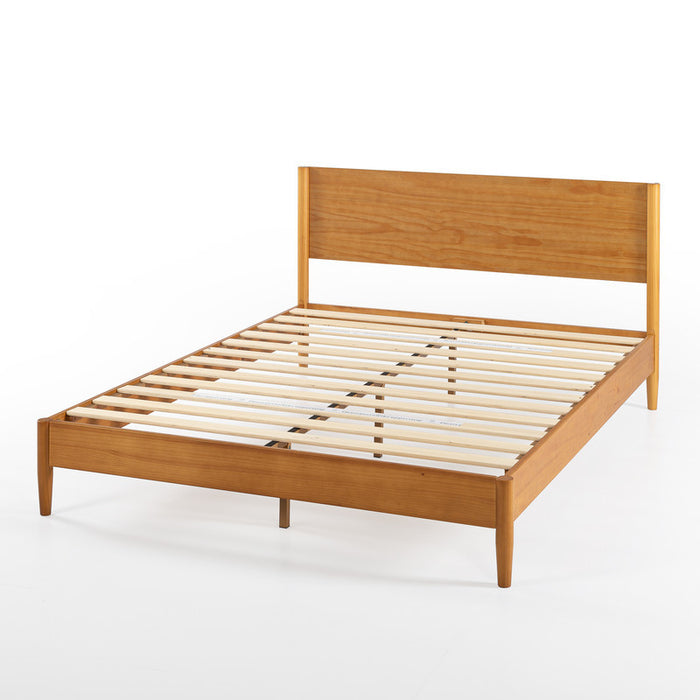 Allen Bamboo Platform Bed with Headboard - King Size