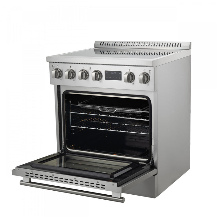 Forno Torino 30\" Induction Range, Stainless Steel - FFSIN0936-30