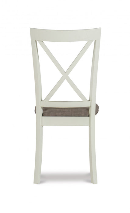 Jane Fabric Taupe Dining Chair - Set of 2