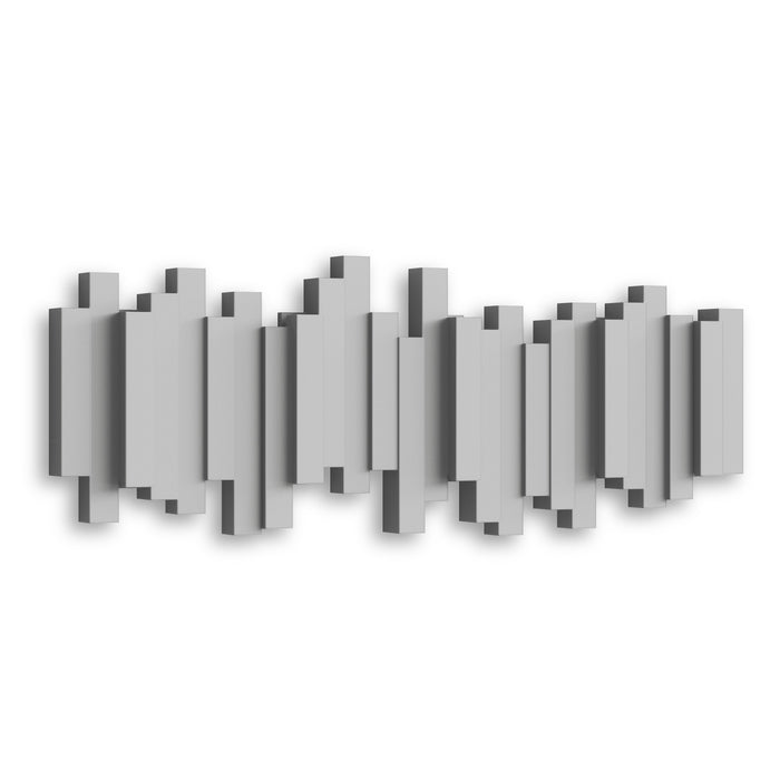 Umbra Modern Sticks Wall-Mounted Coat Rack - Grey