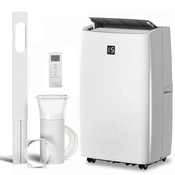 HOMCOM 12000 BTU Portable Air Conditioner with Dehumidifier & Fan, AC Unit