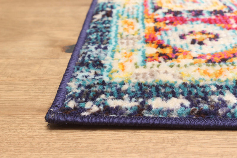 Lotus Navy Rug 8'0\" x 10'0\"