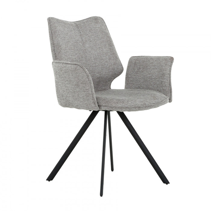 Bram Upholstered Modern Dining Armchair (Set of 2)