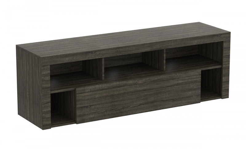 59” TV Stand with 1 Big Drawer And 5 Shelves