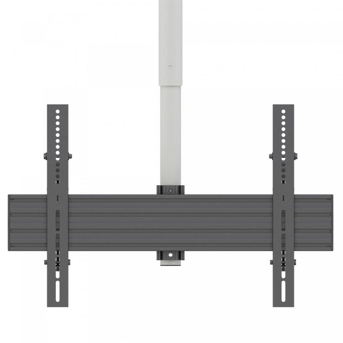 Kanto CM600 Height Adjustable Hanging Ceiling TV Mount for 40\" - 80\" TVs, White