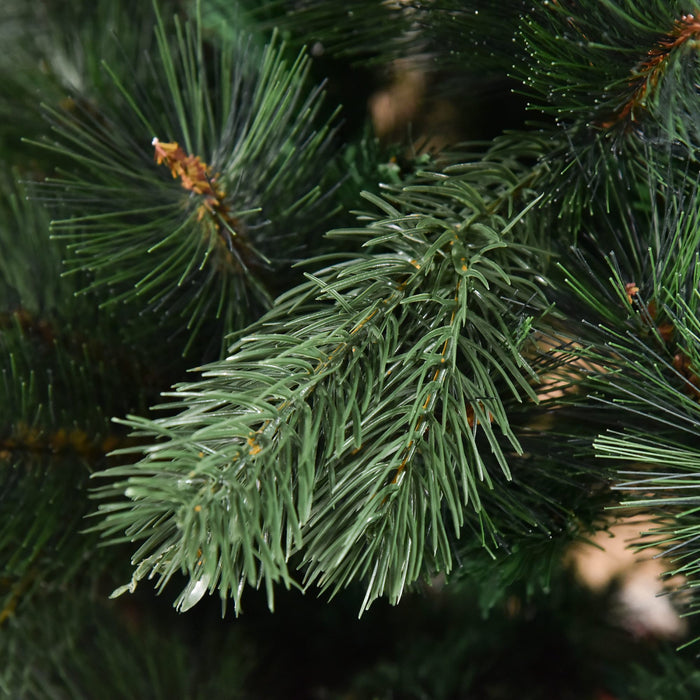 Homcom 5ft Artificial Christmas Tree With 343 Branch Tips