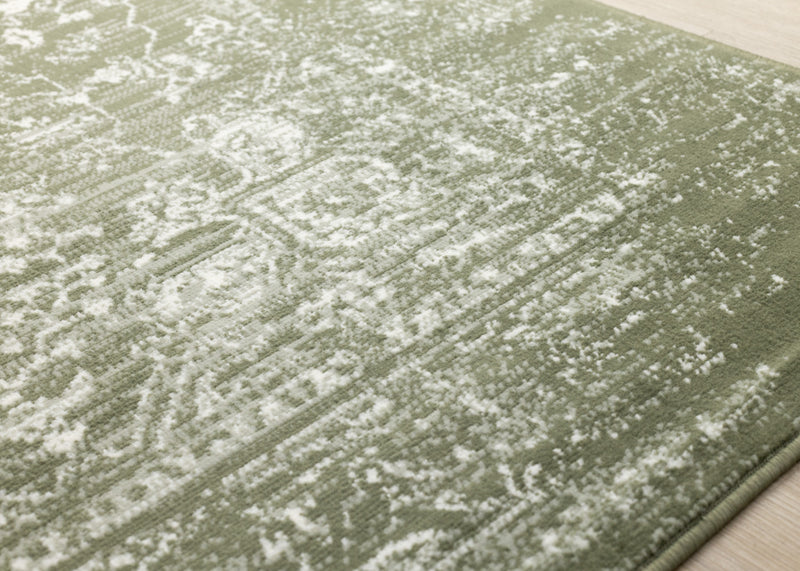 Florence Green White Elegant Classic Rug, 7'9\" x 10'6\" Indoor Area Rug