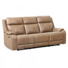 Marlow 84 in. Leather Match Power Reclining Sofa with USB/USB-C - Taupe | Sofa inclinable electrique Marlow de 84 po en cuir assorti avec USB/USB-C - Taupe