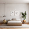 Milano Platform Bed Frame King Bed | Lit plateforme Milano