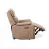 Marlow 37 in. Leather Match Power Glider Recliner with USB/USB-C - Taupe | Fauteuil inclinable electrique a mouvement coulissant Marlow de 37 po en cuir assorti avec USB/USB-C - Taupe