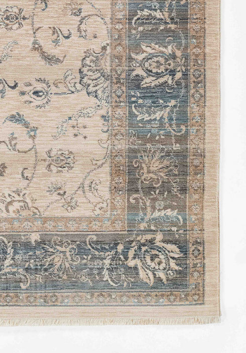 Monet Traditional 2'6\" x 8'0\" Runner Rug in Blue Indoor Area Rug