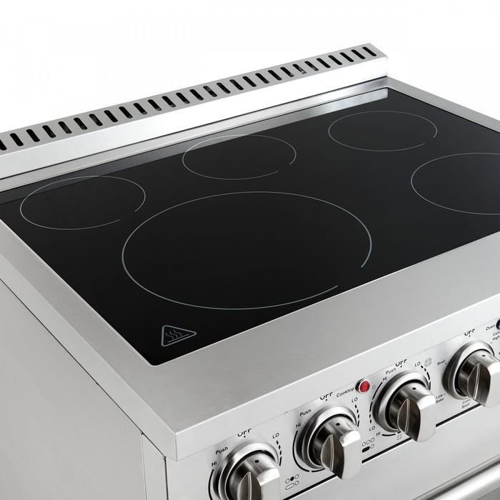 Forno Paolo 30\" Stainless Steel Electric Range, 4.38 CU.FT - FFSEL6011-30