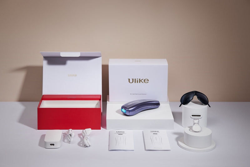 Ulike Air 10 IPL Laser Hair Removal Device - Dual Lights, SHR Mode & Ice Cooling - Purple\n