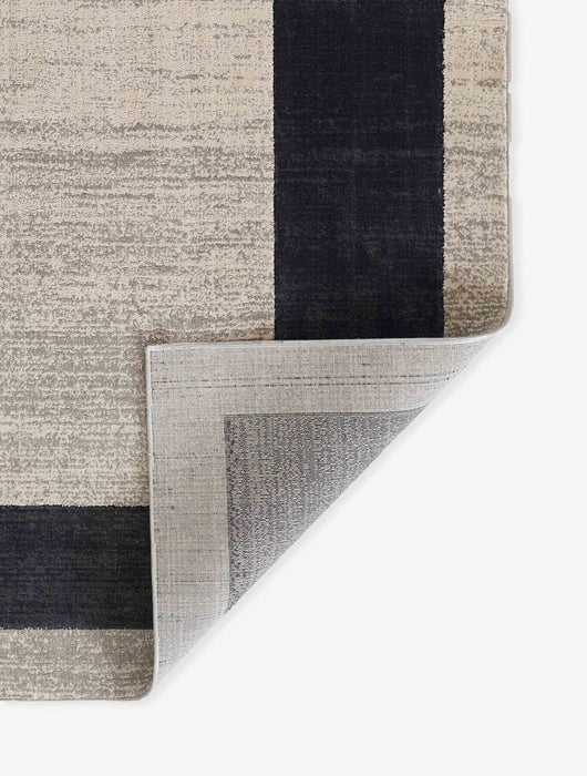 Sorelle Contemporary 8'11\" x 12'6\" Area Rug in Grey Indoor Area Rug