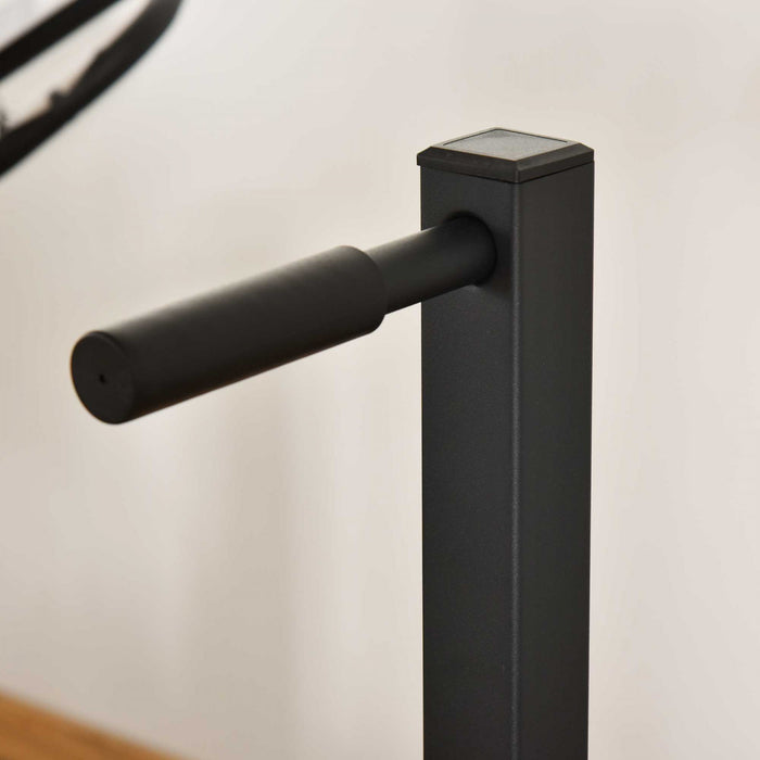 Soozier Dip Station With Padded Handles, Multifunctional Dip Bar, Black