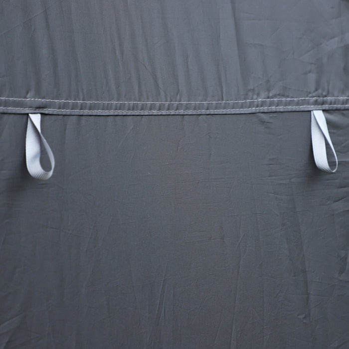 Outsunny Pop Up Shower Tent, Outdoor Privacy Changing Dressing Room, Black