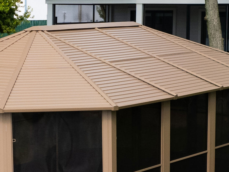Gazebo Penguin Florence - Solarium 12x18 Metal Roof