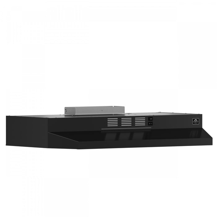 Forno Cappa 30-Inch Under Cabinet Range Hood, Black-FRHUC5200-30