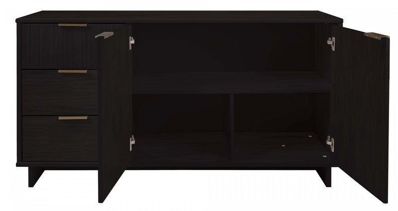 Granville Modern 55\" Sideboard in Black Buffet