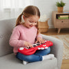 Costway 25-Key Kids Piano Keyboard Dinosaur Shape Toy Digital Piano with Built-in Music & Light Red